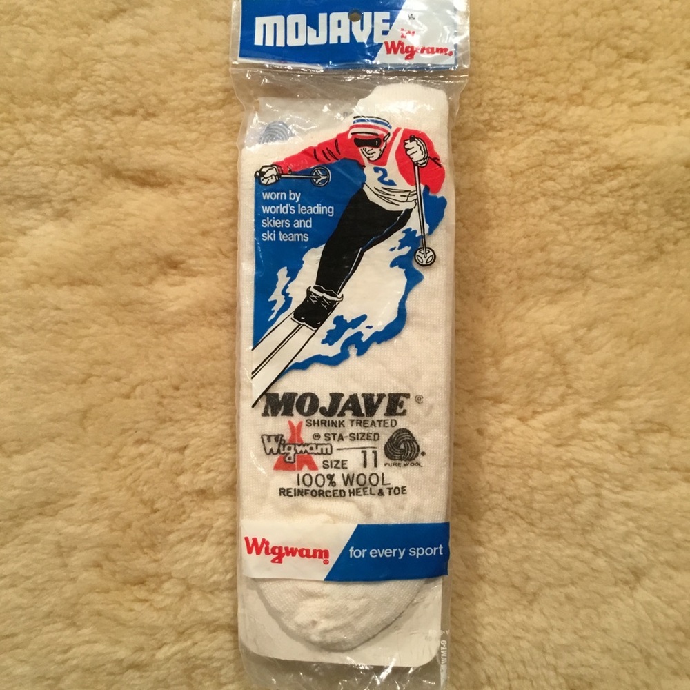 Vintage Wigwam Mojave wool ski socks